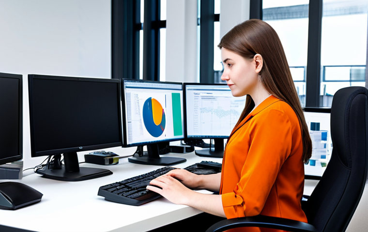**
"A young professional IT specialist, fully clothed in a modest business casual outfit, working diligently at a computer in a modern office environment, surrounded by networking equipment, safe for work, appropriate content, perfect anatomy, correct proportions, well-formed hands, proper finger count, natural body proportions, professional setting, illustrating dedication and skill, family-friendly."
**