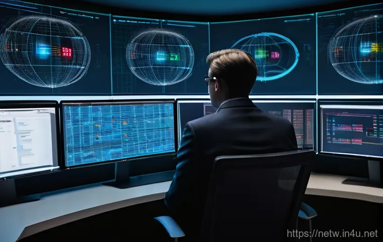네트워크관리사 실기 시험 대비 설정 연습법 - **Prompt:** "A female network engineer in her mid-30s, dressed in a professional yet comfortable pol...