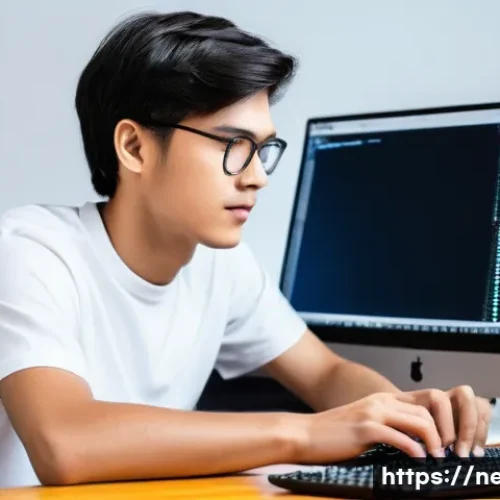 네트워크관리사 실기 시험에서 출제된 최신 문제 유형 - **Prompt 1: Hands-on Network Equipment Configuration**
    A focused young male student, wearing a s...